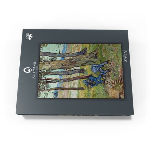 Vincent van Goghs The Diggers 1889 500 Jigsaw Puzzle box view1