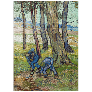 puzzleplate Vincent van Goghs The Diggers 1889 500 Jigsaw Puzzle