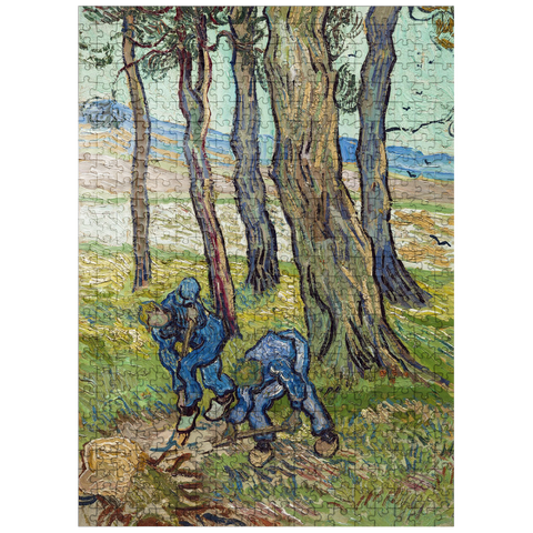 puzzleplate Vincent van Goghs The Diggers 1889 500 Jigsaw Puzzle