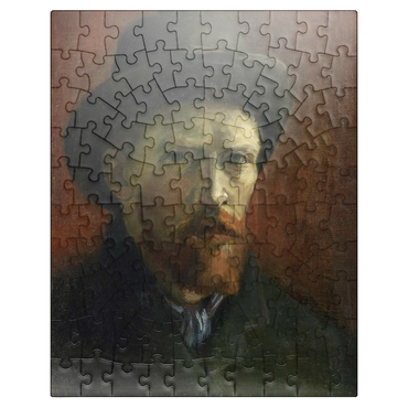 puzzleplate Vincent van Goghs Self-Portrait with Dark Felt Hat 1886 100 Jigsaw Puzzle