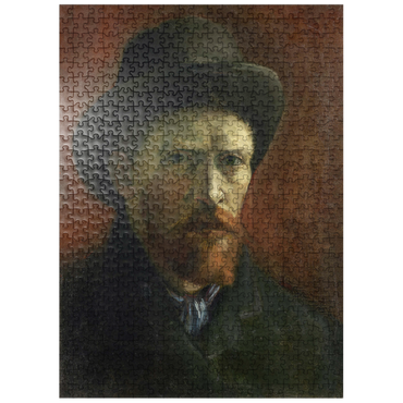 puzzleplate Vincent van Goghs Self-Portrait with Dark Felt Hat 1886 500 Jigsaw Puzzle