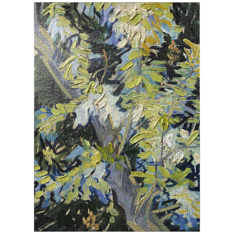 puzzleplate Vincent van Gogh's Blossoming Acacia Branches (1890) 1000 Jigsaw Puzzle