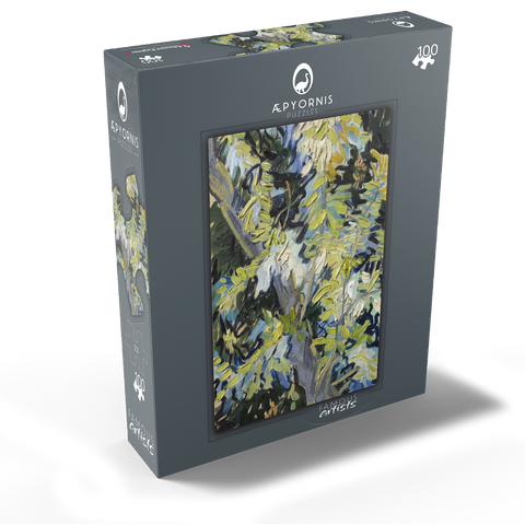 Vincent van Goghs Blossoming Acacia Branches 1890 100 Jigsaw Puzzle box view1