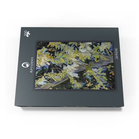 Vincent van Goghs Blossoming Acacia Branches 1890 100 Jigsaw Puzzle box view1