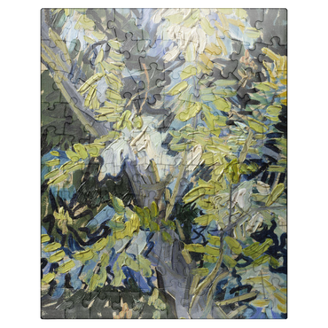 puzzleplate Vincent van Goghs Blossoming Acacia Branches 1890 100 Jigsaw Puzzle