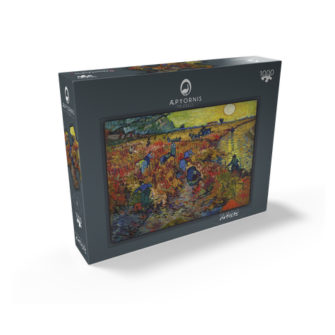 Vincent van Gogh's The Red Vineyard (1888) 1000 Jigsaw Puzzle box view1