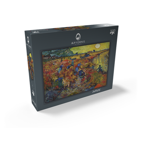 Vincent van Goghs The Red Vineyard 1888 500 Jigsaw Puzzle box view1