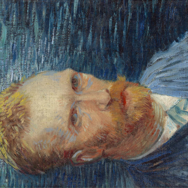 Vincent van Goghs Self-Portrait 1887 100 Jigsaw Puzzle 3D Modell