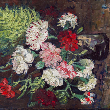 Vincent van Gogh's Vase with Carnations (1886) 1000 Jigsaw Puzzle 3D Modell
