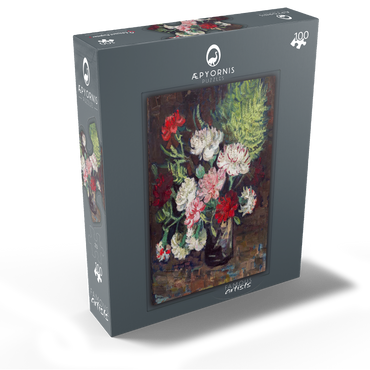 Vincent van Goghs Vase with Carnations 1886 100 Jigsaw Puzzle box view1