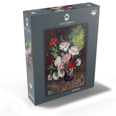 Vincent van Goghs Vase with Carnations 1886 500 Jigsaw Puzzle box view1