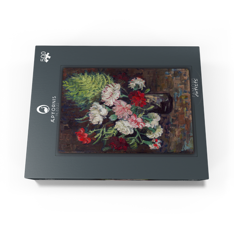 Vincent van Goghs Vase with Carnations 1886 500 Jigsaw Puzzle box view1