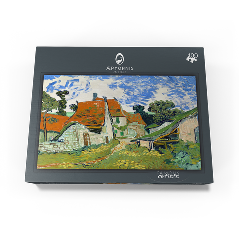 Vincent van Goghs Street in Auvers-sur-Oise 1890 100 Jigsaw Puzzle box view1