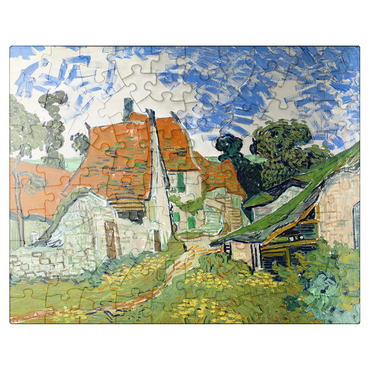 puzzleplate Vincent van Goghs Street in Auvers-sur-Oise 1890 100 Jigsaw Puzzle