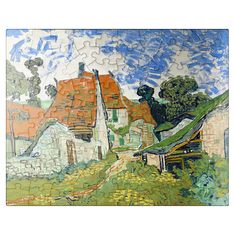 puzzleplate Vincent van Goghs Street in Auvers-sur-Oise 1890 100 Jigsaw Puzzle