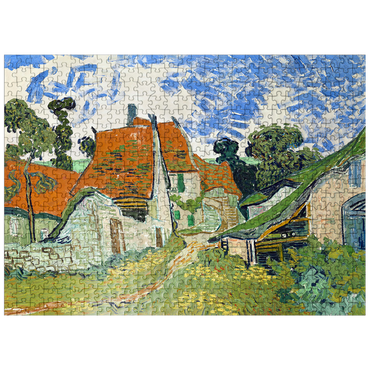 puzzleplate Vincent van Goghs Street in Auvers-sur-Oise 1890 500 Jigsaw Puzzle
