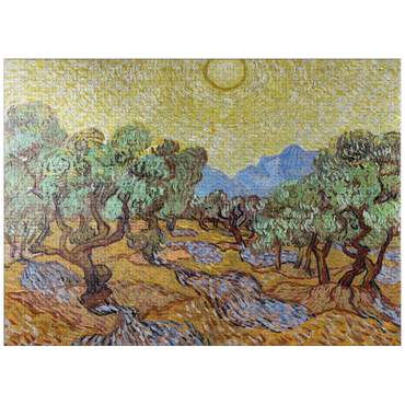 puzzleplate Vincent van Gogh's Olive Trees (1889) 1000 Jigsaw Puzzle