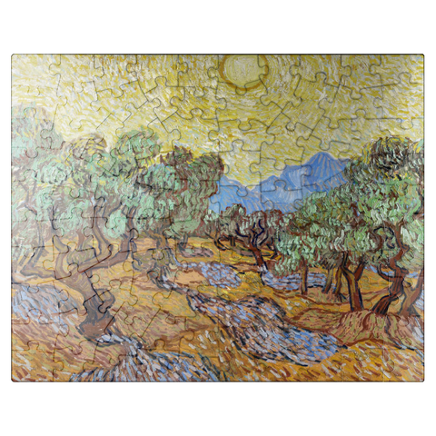 puzzleplate Vincent van Goghs Olive Trees 1889 100 Jigsaw Puzzle
