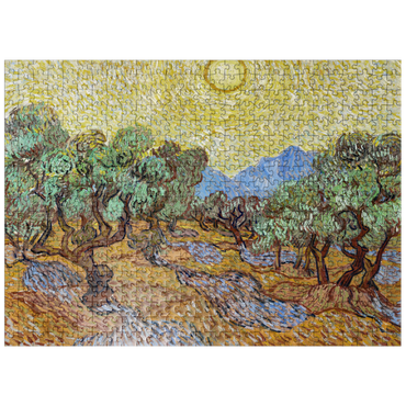 puzzleplate Vincent van Goghs Olive Trees 1889 500 Jigsaw Puzzle