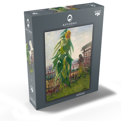 Vincent van Gogh's Allotment with Sunflower (1887) 1000 Jigsaw Puzzle box view1