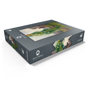 Vincent van Goghs Allotment with Sunflower 1887 100 Jigsaw Puzzle box view1