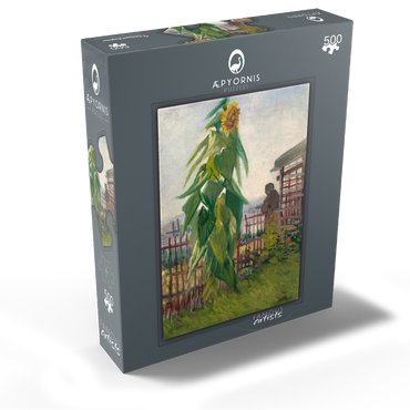 Vincent van Goghs Allotment with Sunflower 1887 500 Jigsaw Puzzle box view1
