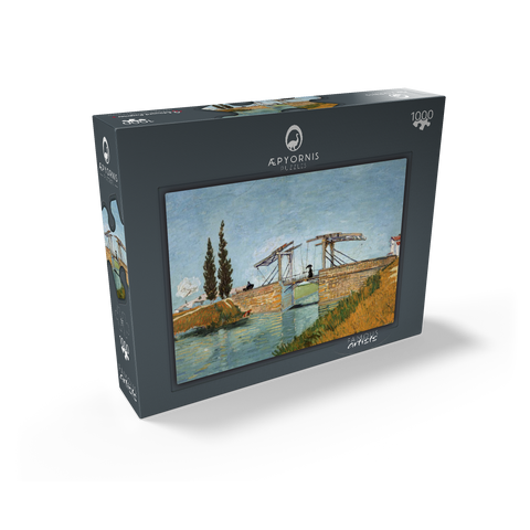 Vincent van Gogh's Langlois Bridge at Arles (1888) 1000 Jigsaw Puzzle box view1