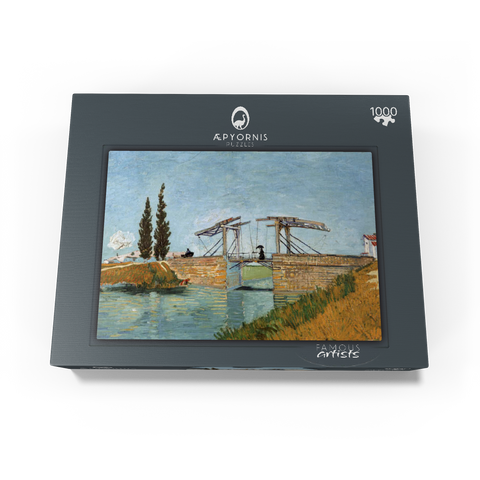 Vincent van Gogh's Langlois Bridge at Arles (1888) 1000 Jigsaw Puzzle box view1