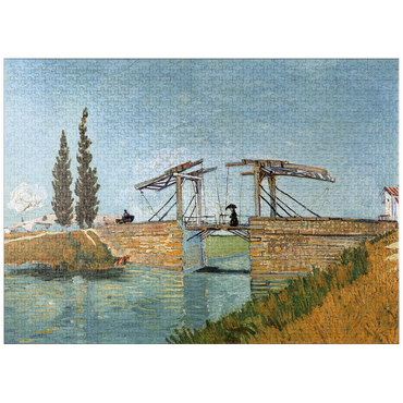 puzzleplate Vincent van Gogh's Langlois Bridge at Arles (1888) 1000 Jigsaw Puzzle