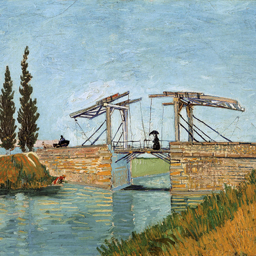 Vincent van Gogh's Langlois Bridge at Arles (1888) 1000 Jigsaw Puzzle 3D Modell