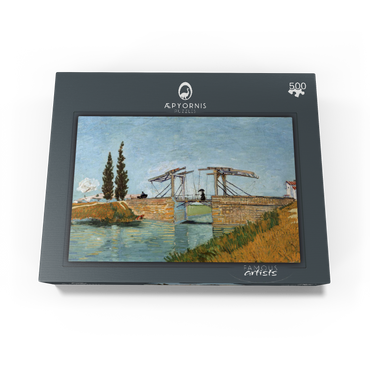 Vincent van Goghs Langlois Bridge at Arles 1888 500 Jigsaw Puzzle box view1