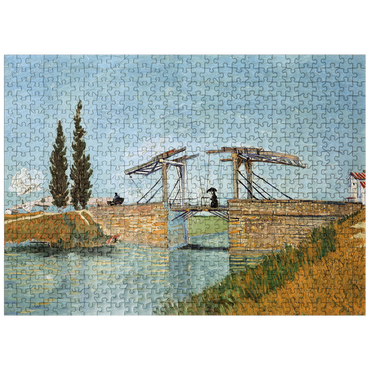 puzzleplate Vincent van Goghs Langlois Bridge at Arles 1888 500 Jigsaw Puzzle