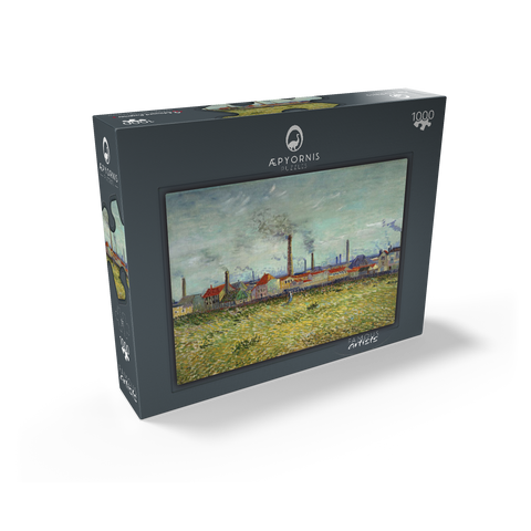 Vincent van Gogh's Factories at Clichy (1887) 1000 Jigsaw Puzzle box view1