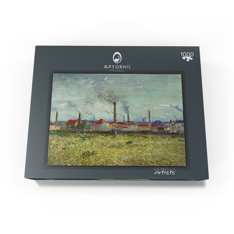 Vincent van Gogh's Factories at Clichy (1887) 1000 Jigsaw Puzzle box view1