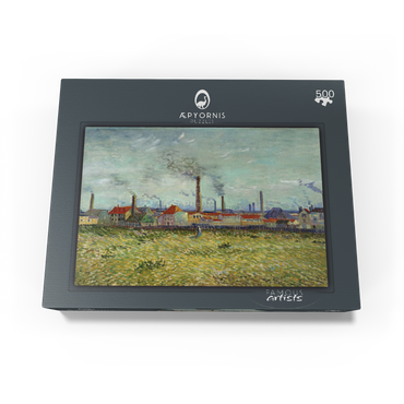 Vincent van Goghs Factories at Clichy 1887 500 Jigsaw Puzzle box view1