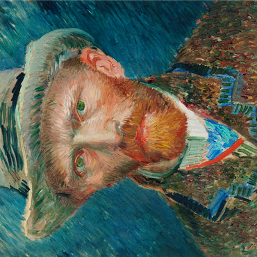 Self-portrait (1887) by Vincent van Gogh 1000 Jigsaw Puzzle 3D Modell