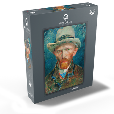 Self-portrait 1887 by Vincent van Gogh 500 Jigsaw Puzzle box view1
