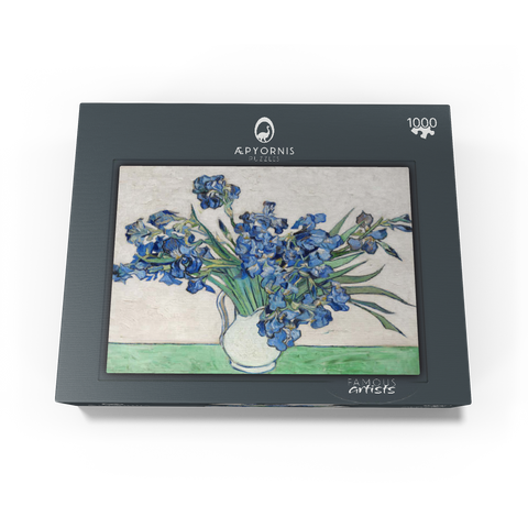 Irises (1890) by Vincent van Gogh 1000 Jigsaw Puzzle box view1