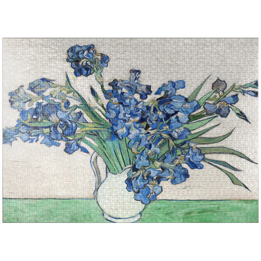 puzzleplate Irises (1890) by Vincent van Gogh 1000 Jigsaw Puzzle