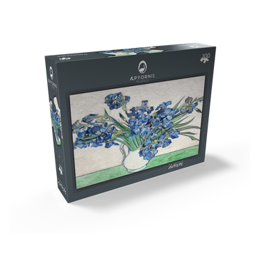 Irises 1890 by Vincent van Gogh 100 Jigsaw Puzzle box view1