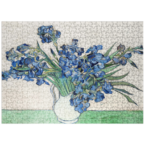 puzzleplate Irises 1890 by Vincent van Gogh 500 Jigsaw Puzzle