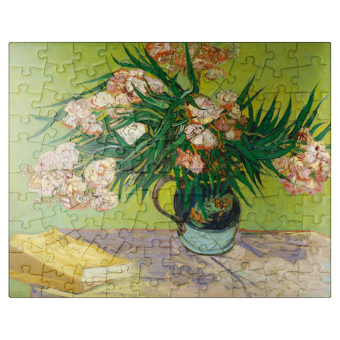 puzzleplate Oleanders 1888 by Vincent van Gogh 100 Jigsaw Puzzle