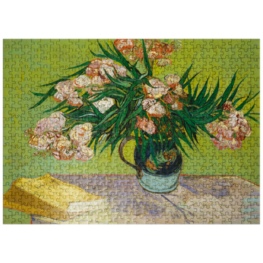 puzzleplate Oleanders 1888 by Vincent van Gogh 500 Jigsaw Puzzle