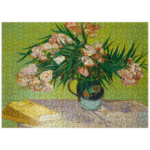 puzzleplate Oleanders 1888 by Vincent van Gogh 500 Jigsaw Puzzle