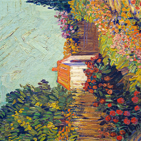 Landscape (1925-1928) by Vincent van Gogh 1000 Jigsaw Puzzle 3D Modell