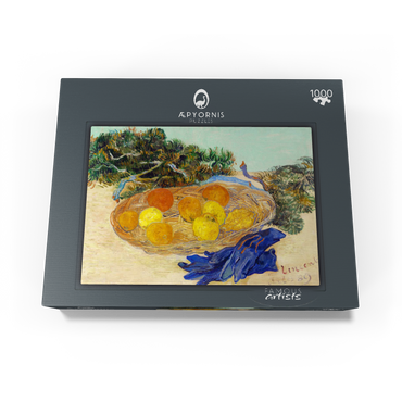 Still Life of Oranges and Lemons with Blue Gloves (1889) by Vincent van Gogh 1000 Jigsaw Puzzle box view1