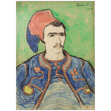 puzzleplate The Zouave (1888) by Vincent van Gogh 1000 Jigsaw Puzzle