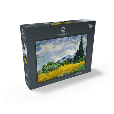 Wheat Field with Cypresses (1889) by Vincent van Gogh 1000 Jigsaw Puzzle box view1
