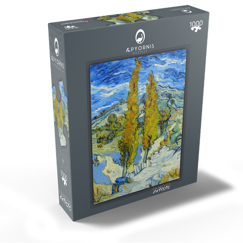 The Poplars at Saint-Rémy (1889) by Vincent van Gogh 1000 Jigsaw Puzzle box view1