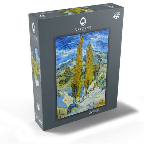 The Poplars at Saint-Rémy 1889 by Vincent van Gogh 500 Jigsaw Puzzle box view1